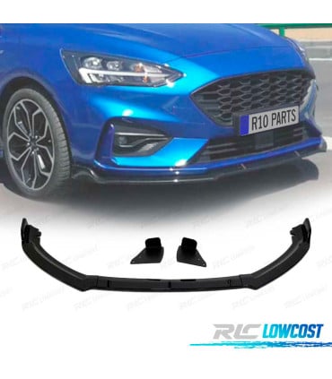 SPOILER LIP FORD FOCUS ST 18- NEGRO BRILLO