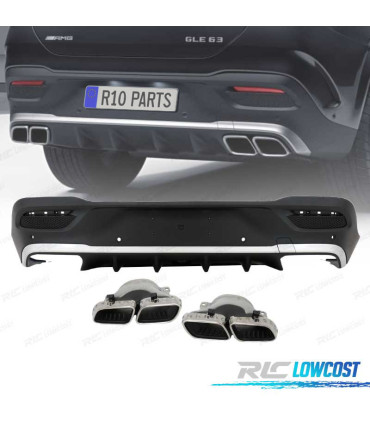 DIFUSOR MERCEDES CLASE GLE C167 20- + COLAS ESCAPE