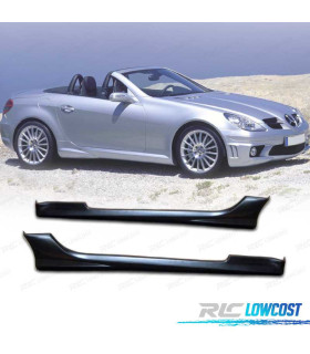 TALONERAS MERCEDES CLASE SLK R171 04-11 LOOK AMG NEGRO