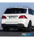 DIFUSOR MERCEDES GLE W166 15-19 LOOK AMG GLE63 + COLAS ESCAPE