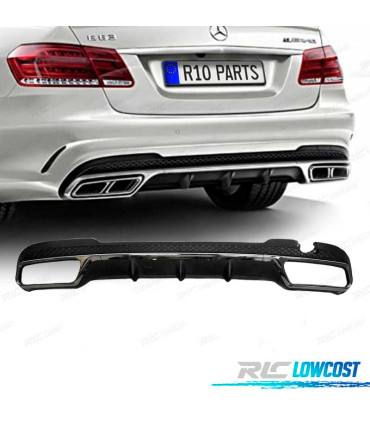 DIFUSOR MERCEDES CLASE E W212 14-15 LOOK AMG NEGRO