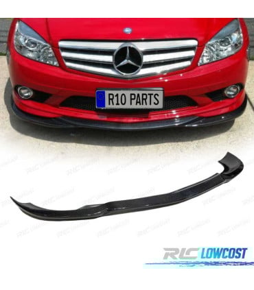 SPOILER LIP MERCEDES CLASE C W204 C300 07-10 CARBONO