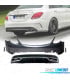PARAGOLPES TRASERO MERCEDES CLASE C W205 14-18 LOOK C63 + COLAS ESCAPE