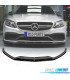 SPOILER LIP MERCEDES CLASE C W205 19-21 LOOK AMG C63 NEGRO