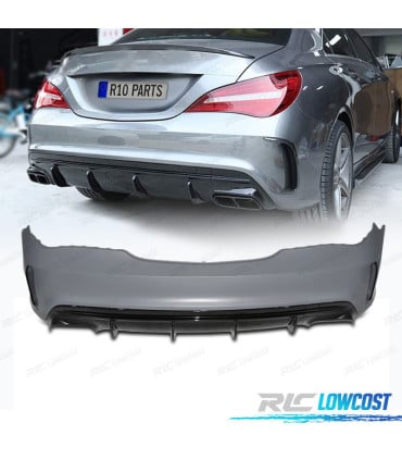PARAGOLPES TRASERO MERCEDES CLA W117 C117 X117 13-19 LOOK 45 AMG
