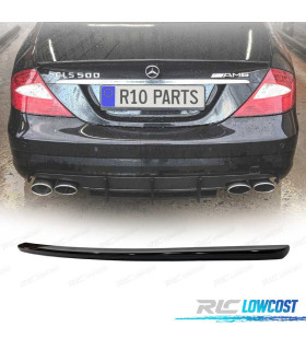 ALERON SPOILER MERCEDES CLASE CLS W219 04-10 LOOK AMG NEGRO BRILLO