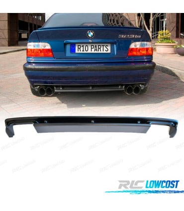 DIFUSOR BMW E36 LOOK M3 DOBLE ABS