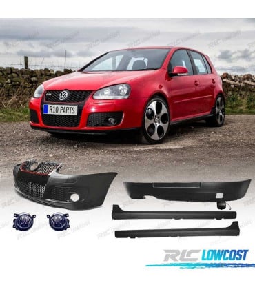 KIT CARROCERIA VOLKSWAGEN VW GOLF 5 LOOK GTI + FAROS
