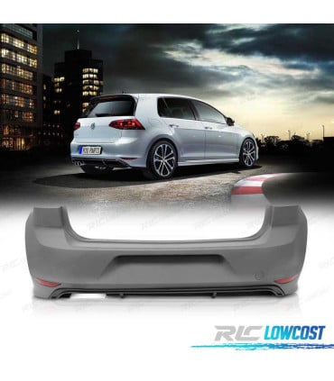 PARAGOLPES TRASERO VOLKSWAGEN VW GOLF 7 12-17 LOOK R LINE