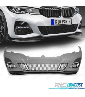 PARAGOLPES DELANTERO BMW G20 G21 19-22 LOOK M PERFORMANCE LIP NEGRO MATE PDC