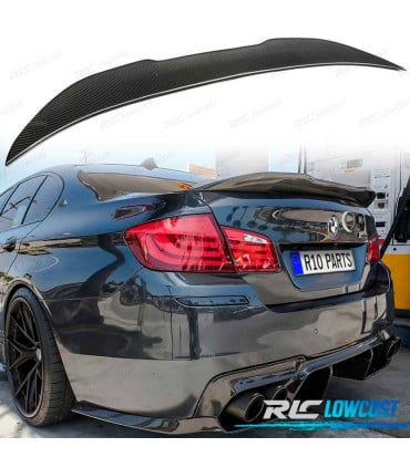 ALERON SPOILER BMW F10 10- LOOK PSM CARBONO