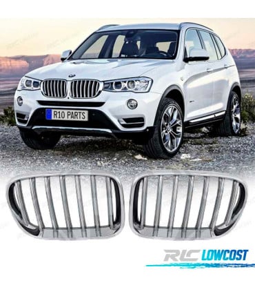 PARRILLA BMW X3 F25 LCI 14-18 LOOK M PERFORMANCE CROMO