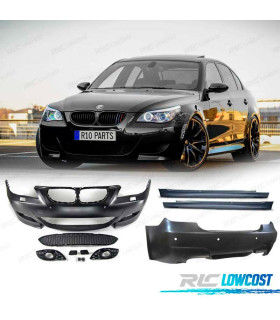KIT CARROCERIA BMW E60 03-07 PDC Y LAVAFAROS LOOK M5