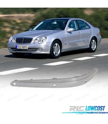 MOLDURAS MERCEDES W211 02-06 IZQUIERDA PDC PARAGOLPES DELANTERO
