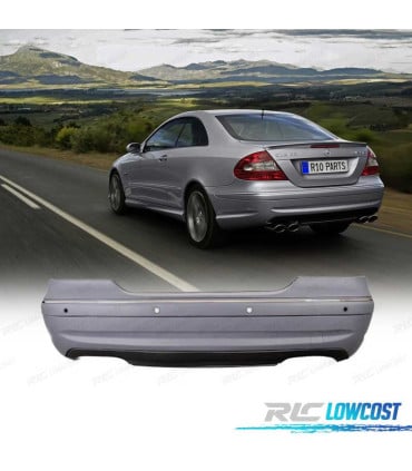 PARAGOLPES TRASERO MERCEDES CLK 200 500 W209 C209 02-09 LOOK AMG C63 PDC