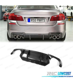 DIFUSOR BMW F10 F11 10-13 LOOK M5 NEGRO BRILLO