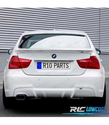 ALERON SPOILER BMW E90 05-12 LOOK M NEGRO BRILLO