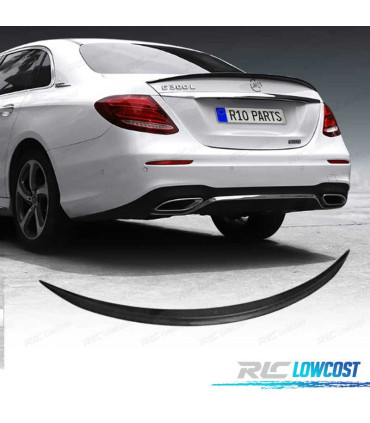 ALERON SPOILER MERCEDES CLASE E W213 SEDAN 16- PLASTICO ABS