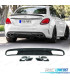 DIFUSOR MERCEDES C W205 14-18 LOOK AMG C63 + COLAS ESCAPE