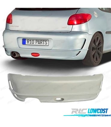 PARAGOLPES TRASERO PEUGEOT 206 206CC 98-09