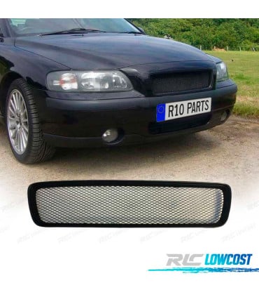 PARRILLA VOLVO S60 LOOK RS 00-04 NEGRO