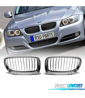 PARRILLAS BMW E90 E91 08-12 CROMO