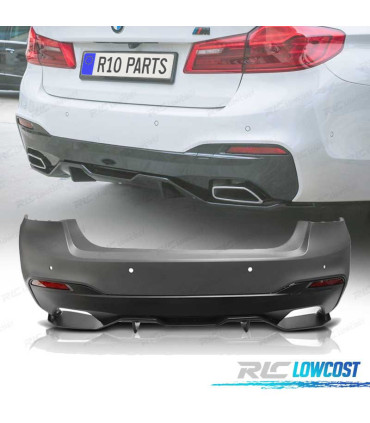 PARAGOLPES TRASERO BMW G30 17-19 LOOK M PERFORMANCE PDC
