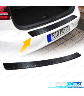 EMBELLECEDOR MALETERO PARA SKODA SUPERB 2 3T5 KOMBI 09- CARBONO