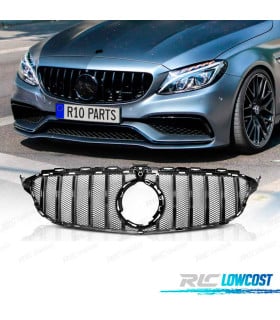 PARRILLA MERCEDES W205 18-21 LOOK SPORT NEGRO BRILLO