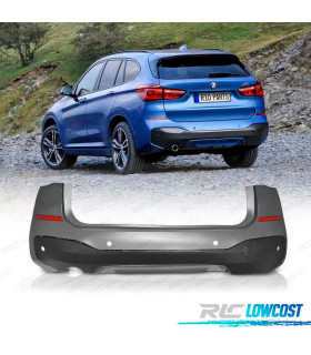 PARAGOLPES TRASERO BMW X1 F48 15-19 LOOK M PDC