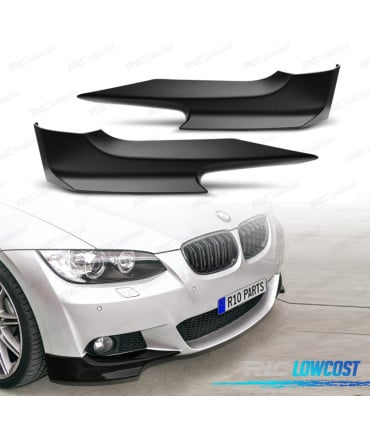 SPLITTERS BMW E92 E93 PRE-LCI PARAGOLPES PACK M