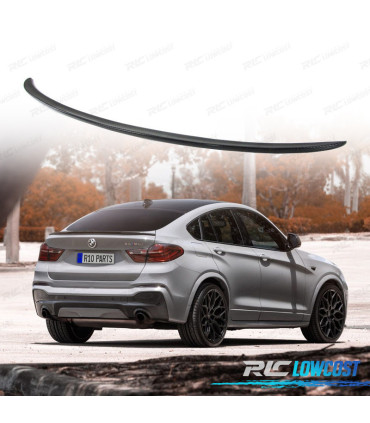 PESTAÑA MALETERO BMW X4 F26 14-18 LOOK M PERFORMANCE CARBONO