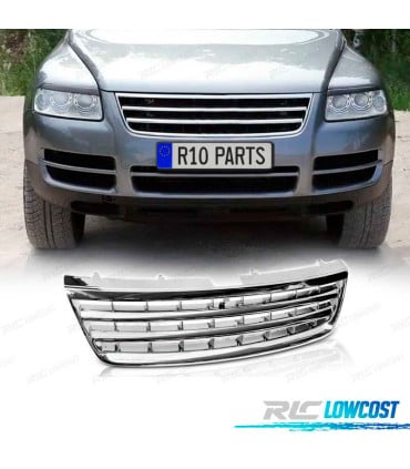 PARRILLA VOLKSWAGEN VW TOUAREG 02-06 DEPORTIVA CROMADA