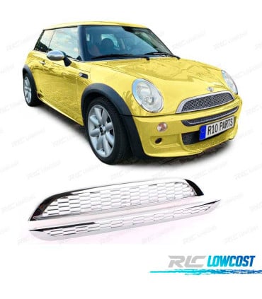 PARRILLA MINI COOPER R50 R53 01-06 S TYPE CROMADA