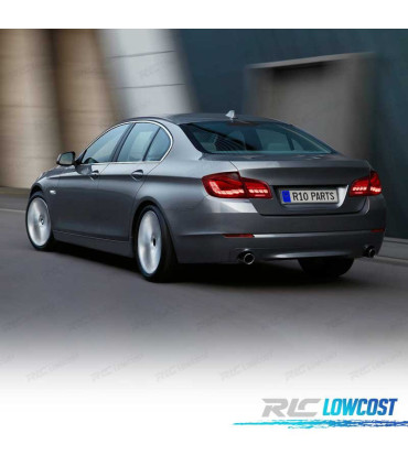 PILOTOS BMW F10 FULL LED DINAMICOS ROJO LIGHT BAR OLED 10-17