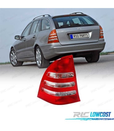 PILOTO IZQ MERCEDES CLASE C W203 ESTATE 00-04 BLANCO ROJO