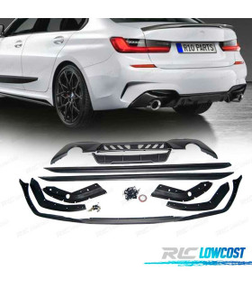 KIT CARROCERIA BMW G20 19-22 LOOK M PERFORMANCE NEGRO MATE + SPLITTERS