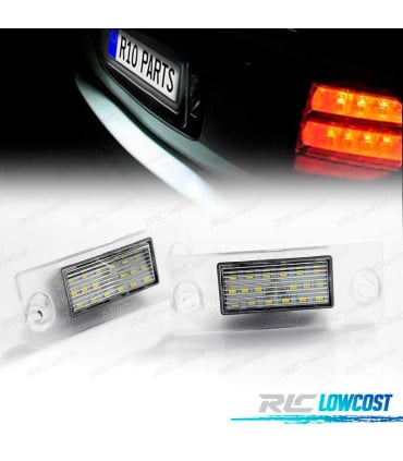 LUCES MATRÍCULA AUDI A3 8L 97-00 A4 B5 94-98 LED