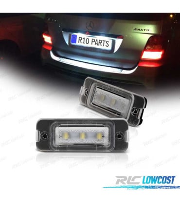 LUCES MATRÍCULA MERCEDES CLASE M W164 05-11 W251 05-10 LED
