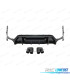 DIFUSOR BMW G20 G21 LCI 23-25 LOOK M PERFORMANCE NEGRO BRILLO + COLAS ESCAPE