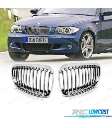 PARRILLA BMW E87 04-07 CROMO