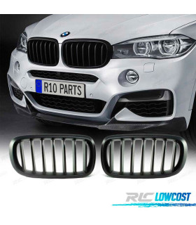 PARRILLA BMW X6 F16 14- NEGRO MATE LOOK M PERFORMANCE
