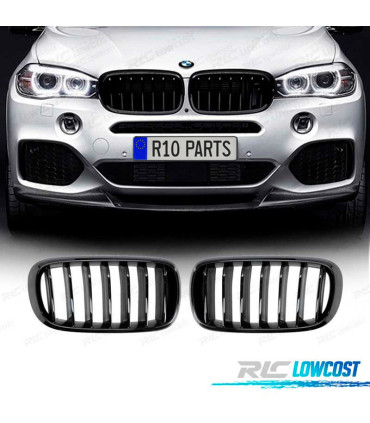 PARRILLA BMW X6 F16 14- NEGRO BRILLO