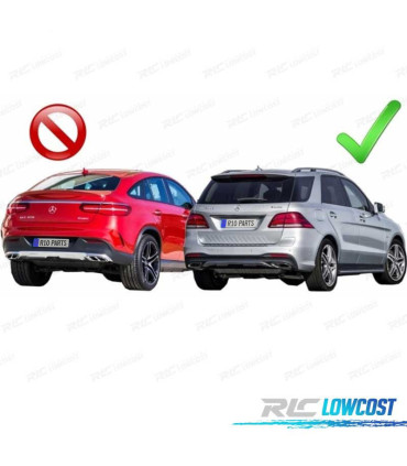 ESTRIBERAS ESTRIBOS MERCEDES ML W166 GLE W166 11-16