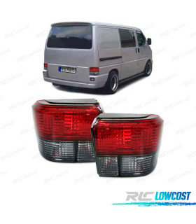 PILOTOS VOLKSWAGEN VW T4 TRANSPORTER CARAVELLE 90-03 ROJO GRIS