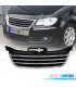 PARRILLA VOLKSWAGEN VW TOURAN 03-06 NEGRO REJILLAS CROMADAS