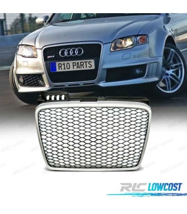 PARRILLA AUDI A4 B7 04-08 GRIS CLARO