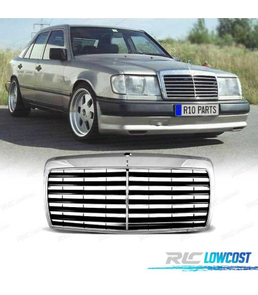 PARRILLA MERCEDES W124 85-93 CROMO