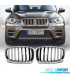 PARRILLA BMW X5 X6 E70 E71 10-13 LOOK M PERFORMANCE CROMO