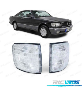 INTERMITENTES BLANCOS FRONTALES MERCEDES W126 COUPÉ